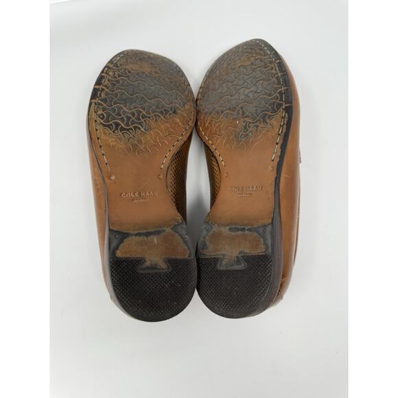 Cole Haan Grand Laser Penny Loafer British Tan 8.5 Preppy - Picture 5 of 7